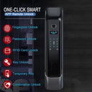 2022 Biometric Fingerprint Smart Security Door With Password, IC Card, Unlock APP & Camera - Buy From Go Fives