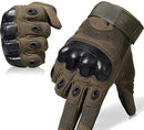 GoFives Touchscreen Knuckle Tactical Military Men-Women Grade Gloves for Shooting Airsoft Paintball Biking Hiking - Gray / Small Buy From Go Fives