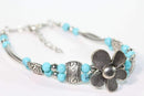 Silver Petal Flowers Bracelet - Buy From Go Fives