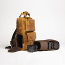 The MANN Bag | Large Capacity Leather Camera Backpack - Buy From Go Fives