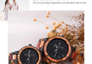 Luxury Brand Wood Timepieces Week Date Display Quartz Watches for Men | Women - Buy From Go Fives