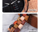 Luxury Brand Wood Timepieces Week Date Display Quartz Watches for Men | Women - Buy From Go Fives