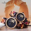 Wooden Quartz Watches for Men & Women Lover's Wrist - Buy From Go Fives