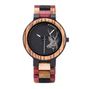 Wooden Quartz Watches for Men & Women Lover's Wrist - Women Size 38mm / United States Buy From Go Fives