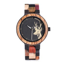 Wooden Quartz Watches for Men & Women Lover's Wrist - Men Size 42mm / United States Buy From Go Fives
