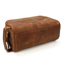 The Nomad Toiletry Bag | Genuine Leather Travel Toiletry Bag - Buy From Go Fives