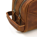 The Nomad Toiletry Bag | Genuine Leather Travel Toiletry Bag - Buy From Go Fives