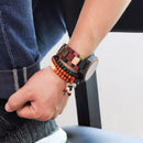 Lovers' Casual Quartz Watches Elk Design Natural Wooden Watch for Men Women with Mixed Colorful Wood Band in Gift Box - Buy From Go Fives