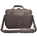 The Gustav Messenger Bag | Large Capacity Vintage Leather Messenger Bag - Buy From Go Fives