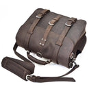The Gustav Messenger Bag | Large Capacity Vintage Leather Messenger Bag - Buy From Go Fives