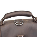 The Gustav Messenger Bag | Large Capacity Vintage Leather Messenger Bag - Buy From Go Fives