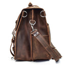 The Gustav Messenger Bag | Large Capacity Vintage Leather Messenger Bag - Buy From Go Fives