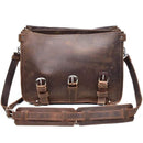 The Gustav Messenger Bag | Large Capacity Vintage Leather Messenger Bag - Buy From Go Fives