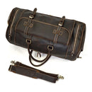 The Bard Weekender | Handmade Leather Duffle Bag - Buy From Go Fives