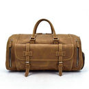 The Bard Weekender | Handmade Leather Duffle Bag - Buy From Go Fives
