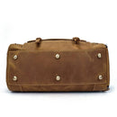 The Bard Weekender | Handmade Leather Duffle Bag - Buy From Go Fives