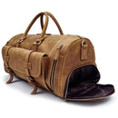 The Bard Weekender | Handmade Leather Duffle Bag - Buy From Go Fives