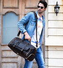 The Bard Weekender | Handmade Leather Duffle Bag - Buy From Go Fives
